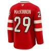 Kanada Dresy 4 Nations Face Off 2025 Fanatics Premium Nathan Mackinnon Červené - Pánské